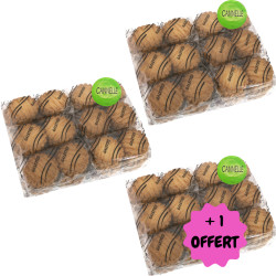 2 sachets Galettes cannelle 920g + 1 GRATUIT