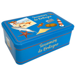 Palets Nature - Boîte métal souvenirs de Bretagne