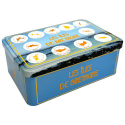 Assortiment Palets et Galettes Nature - Boîte iles bretonnes