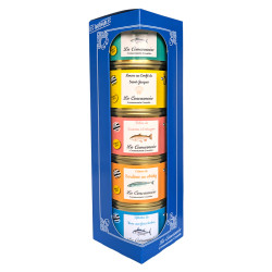 Étui de 5 rillettes de poissons 65 g