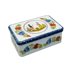 Galettes Nature - Boîte métal décor Faïence 2