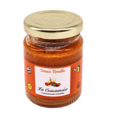 Verrine de sauce rouille